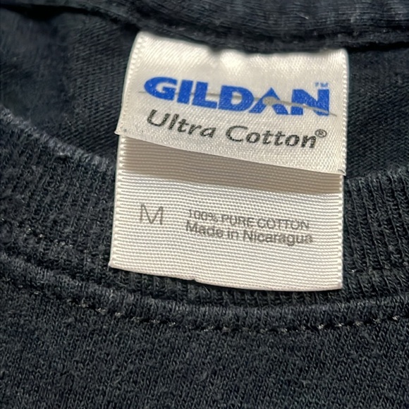 Vintage Chevrolet Impala SS Print Out Black T Shirt Sz M GUC - Picture 4 of 10